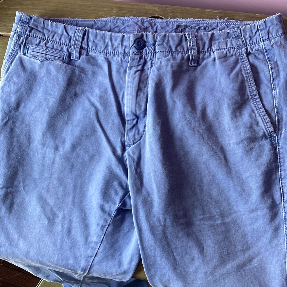 Men's Blue Gap Chinos